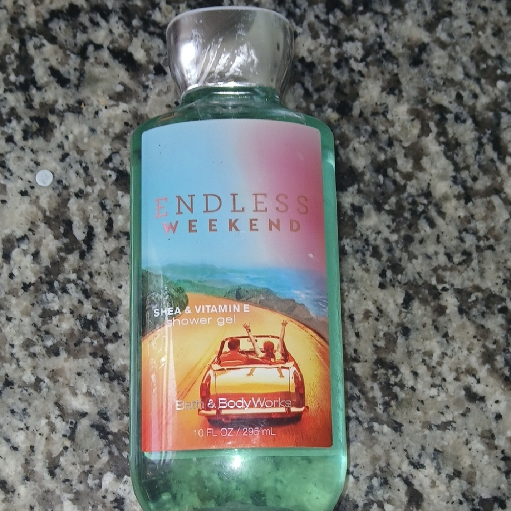 Bath & Body Works Endless Weekend Shower Gel - Green, Pink, Blue
